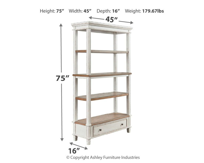 Realyn Bookcase - Ashley Furniture