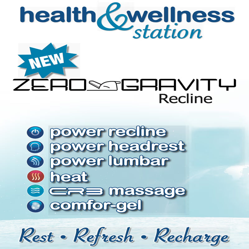 282 Joya PWR Zero Gravity w/Adj Hdrst/CR3 Heat/Mssge/Lumbar - Catnapper