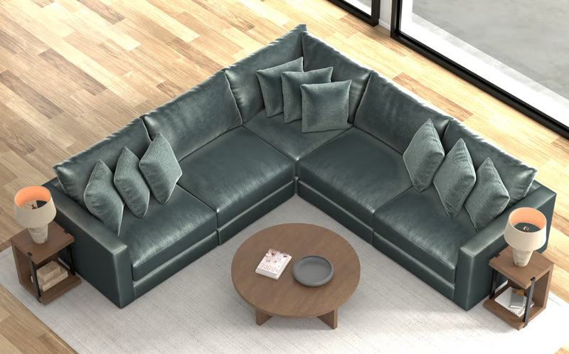 2245 Remington Modular Sectional in Pine - Jackson