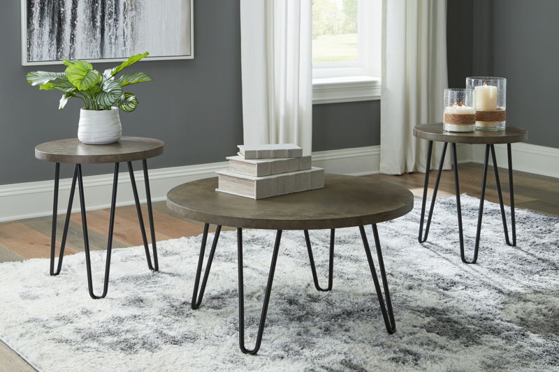 Hadasky 3pc Occasional Set - Ashley Furniture