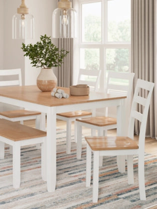Gesthaven Dining Collection in White - Ashley Furniture