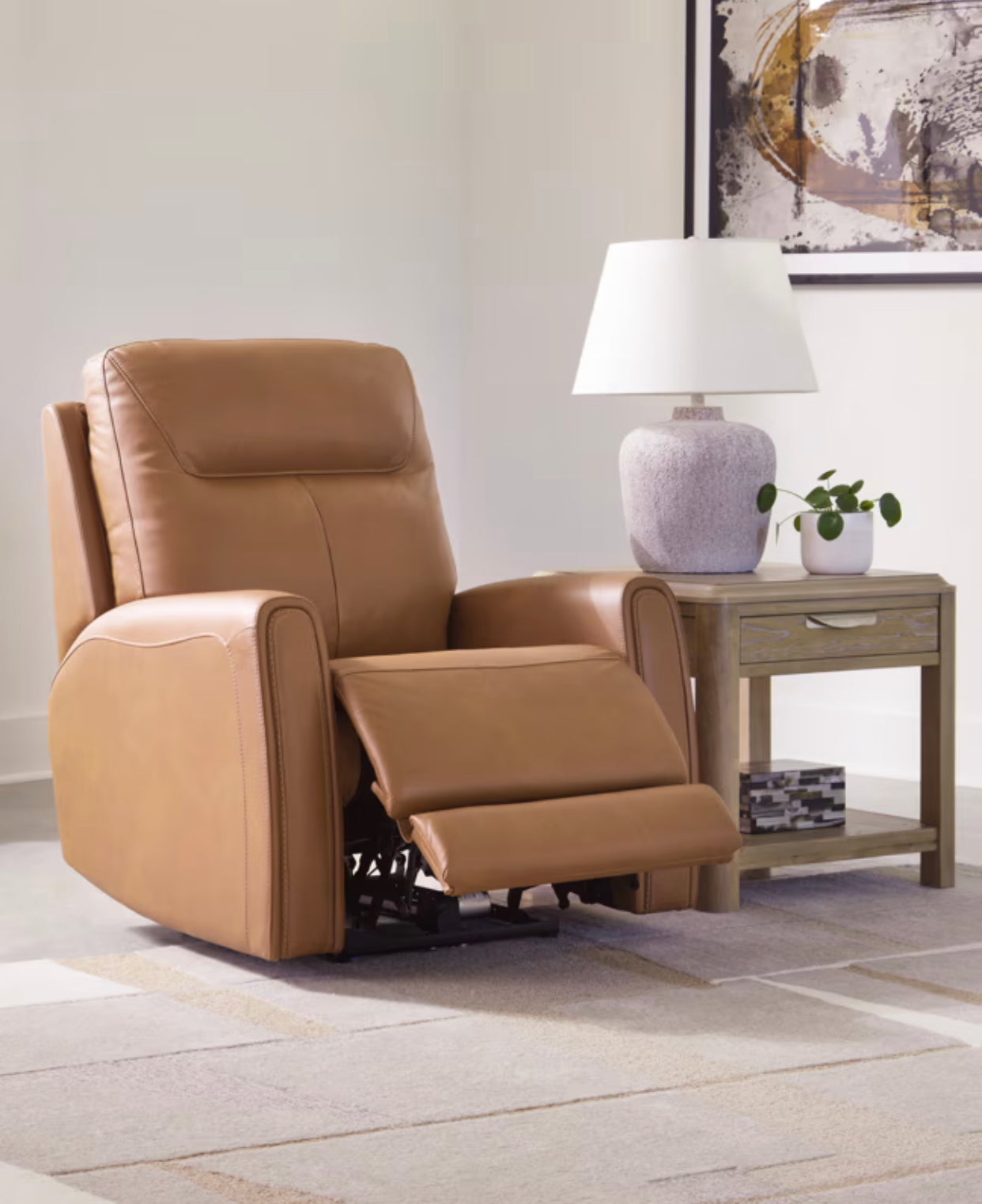 Tryanny Leather Living Room Collection - Ashley Furniture