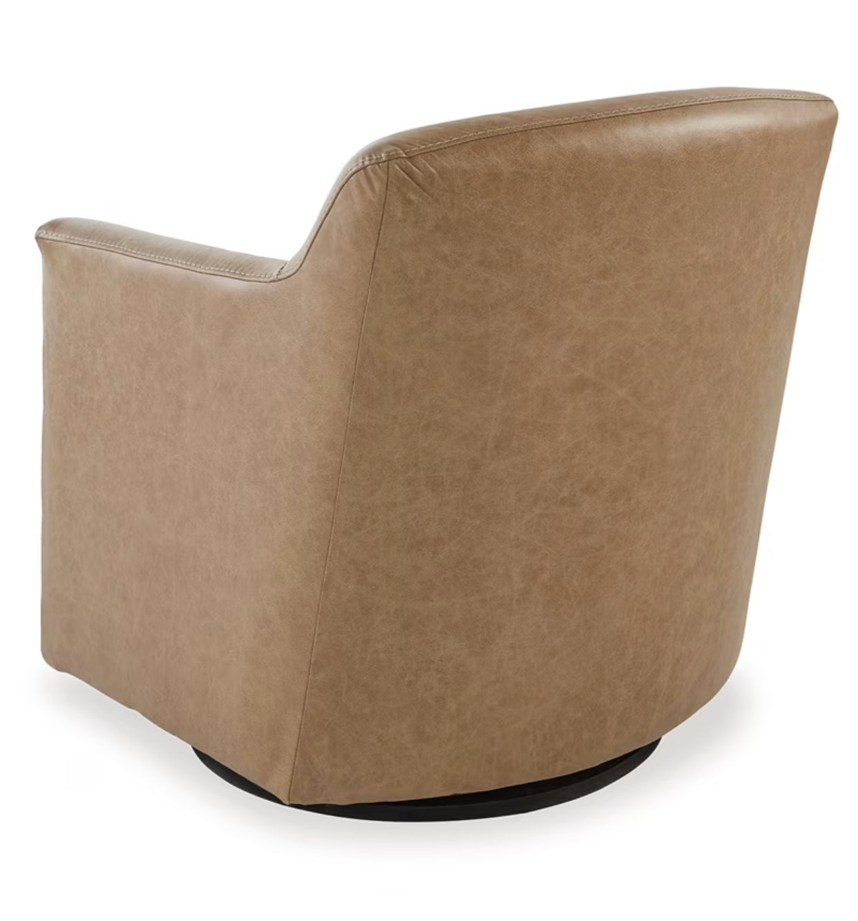 Bradney Leather Swivel Accent Chair - Ashley Furniture