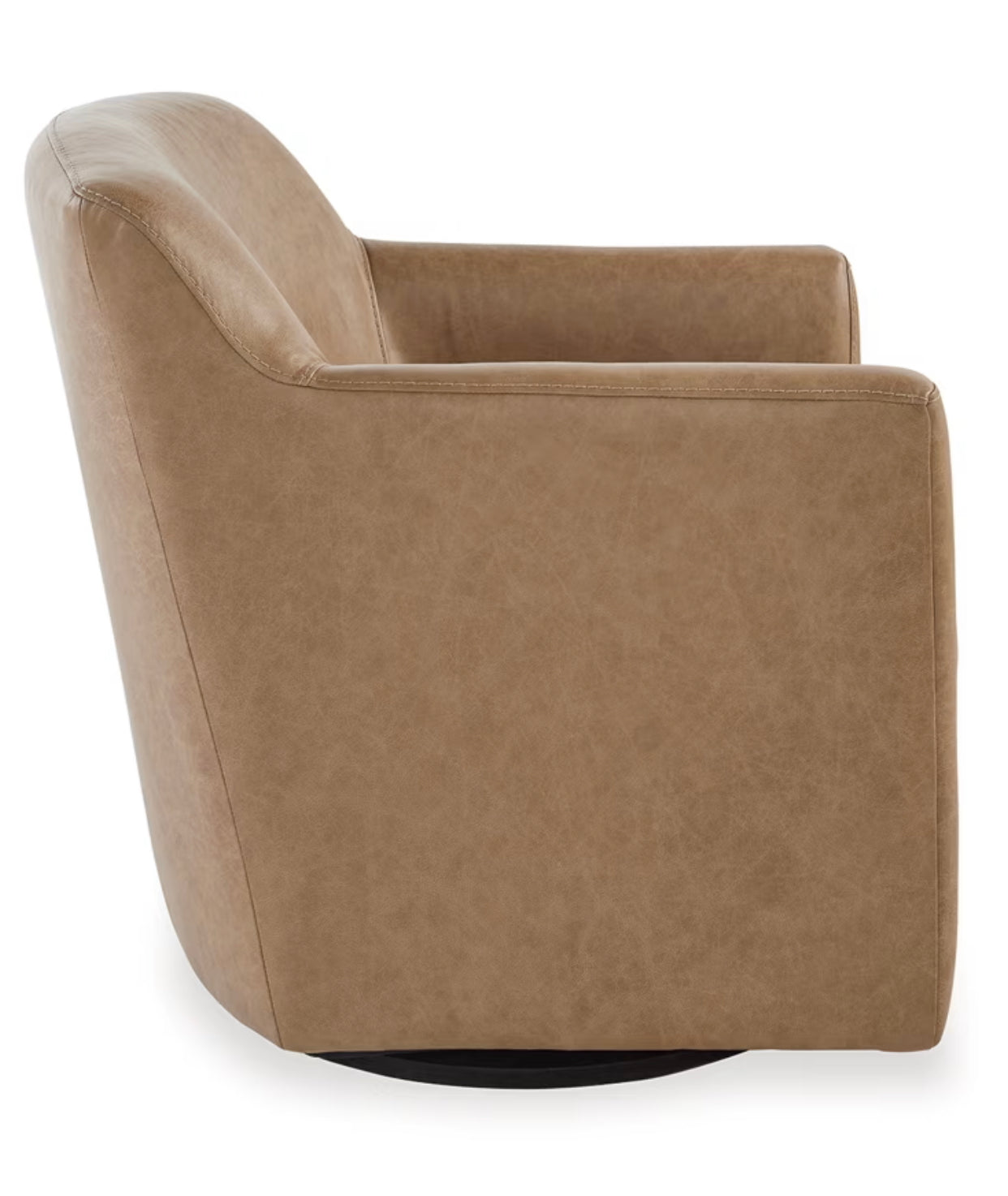 Bradney Leather Swivel Accent Chair - Ashley Furniture