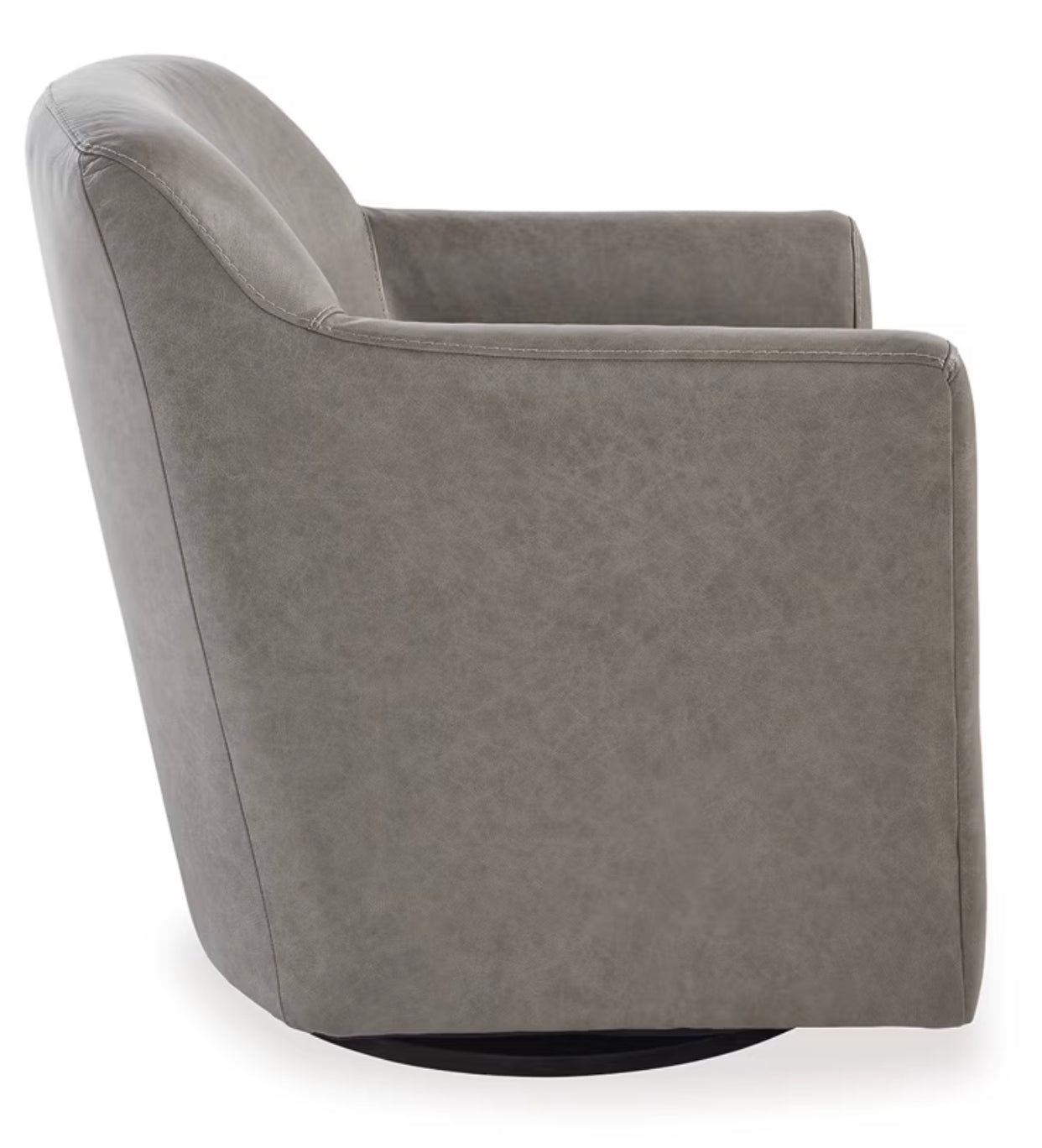 Bradney Leather Swivel Accent Chair - Ashley Furniture