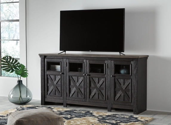 Tyler Creek 74" TV Stand - Ashley Furniture
