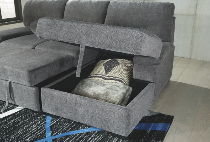 Yantis Sleeper Sectional w/ Storage - Ashley Furniture