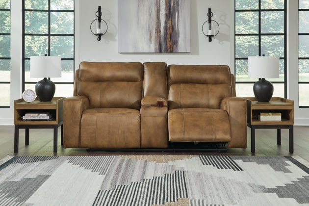 Game Plan LEATHER Reclining Living Room Series - Ashley Furniture