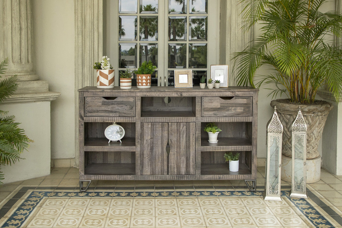 7871 Maya Gray TV Stand - IFD