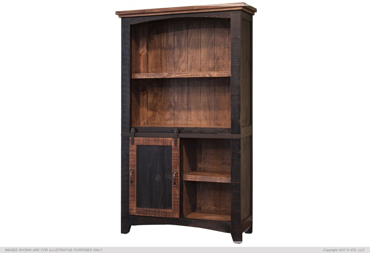 70" SOLID WOOD BOOKCASE IFD (4818068635786)