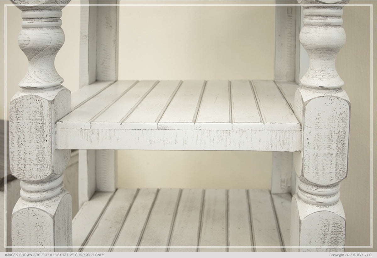 4692 Stone White Bookcase Pier - IFD