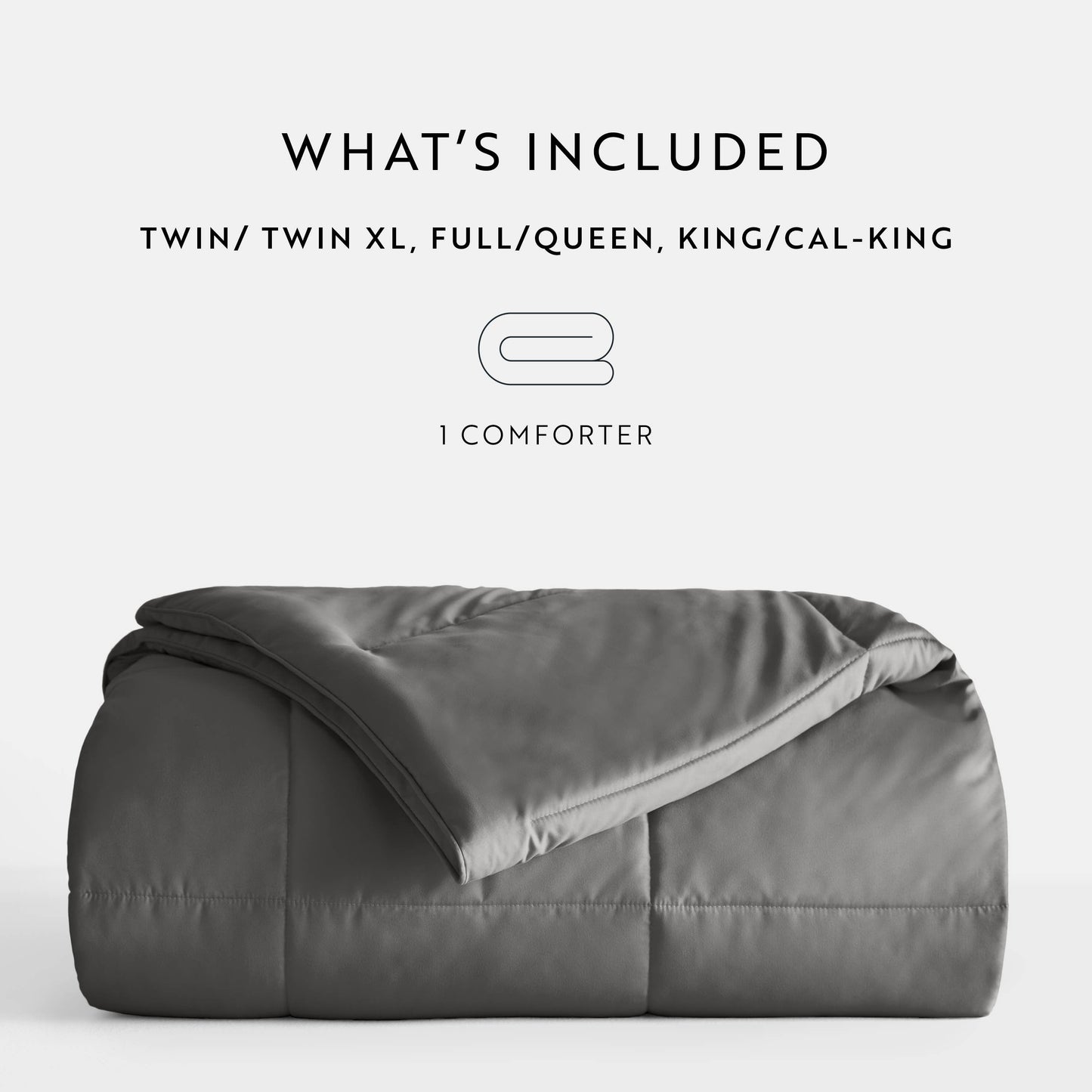 Home Collection All Season Down Alternative Comforter: Eucalyptus / Full/Queen