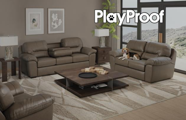 2453 Dutton Living Room Collection in Taupe - Jackson