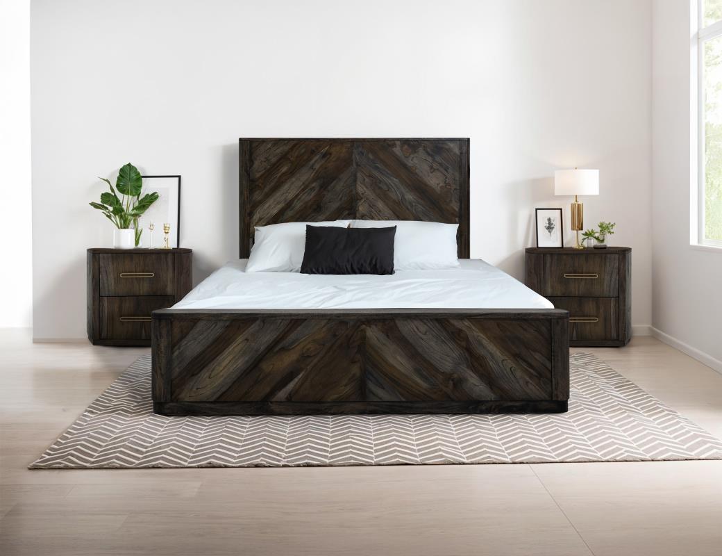 4421 Balam Bedroom Collection in Black - IFD