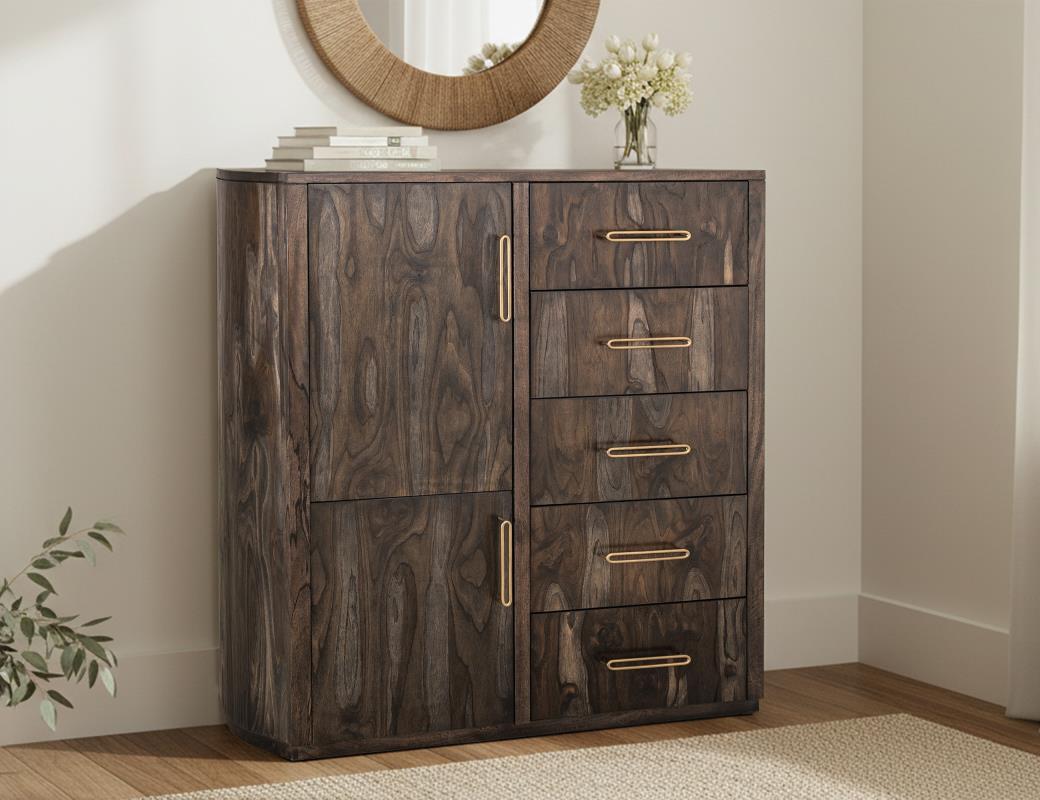 4421 Balam Bedroom Collection in Black - IFD