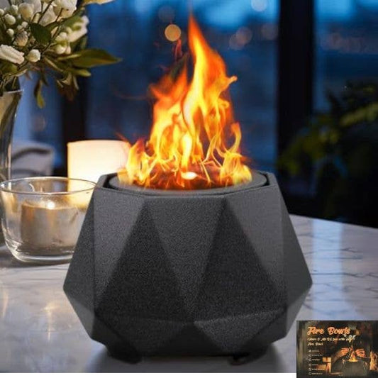 Firebowl Outdoor - #QHDP - 5" Cast Table Top Fire Pit -