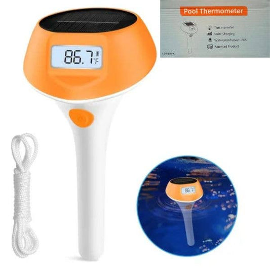 Solar Powered Pool Thermometer - #PT86 - Floating Pool Therm