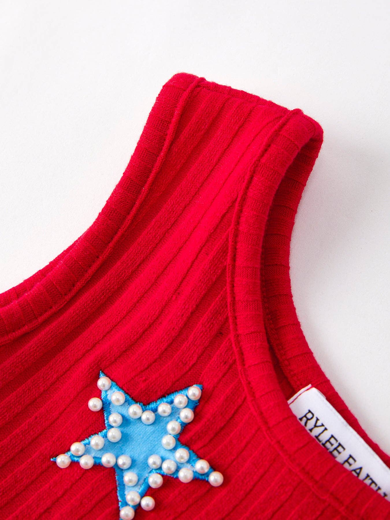 4th of july Star Sleeveless Tutu Skirt: 4