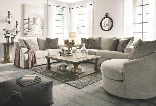 Soletren Living Room Collection in Stone - Ashley Furniture