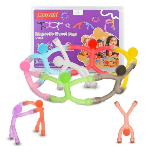 STEAM Life - 5PC Magnetic Stick Men Toy Set - #LRIGYEH -