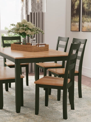 Gesthaven Dining Collection in Green - Ashley Furniture