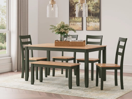 Gesthaven Dining Collection in Green - Ashley Furniture