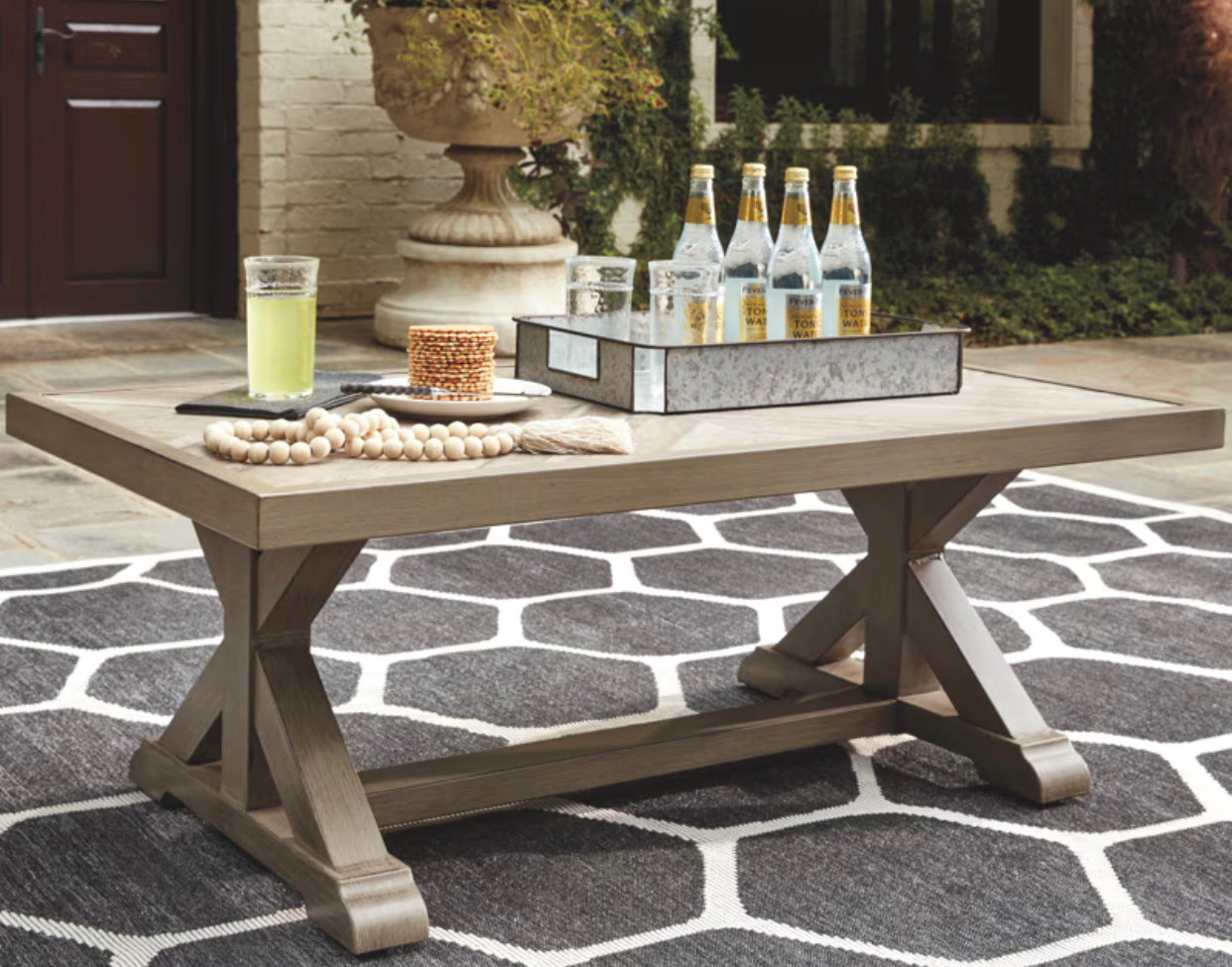 Beachcroft Outdoor Occasional Table Collection - Ashley Furniture