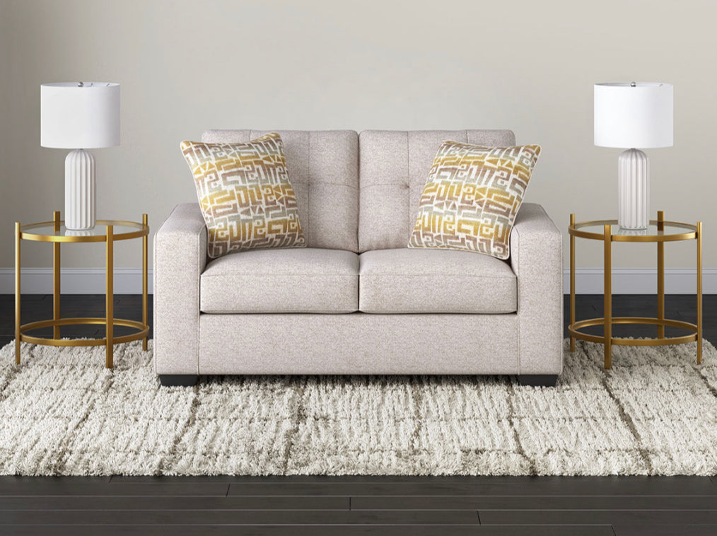 Larimer Living Room Collection in Stone - Ashley Furniture