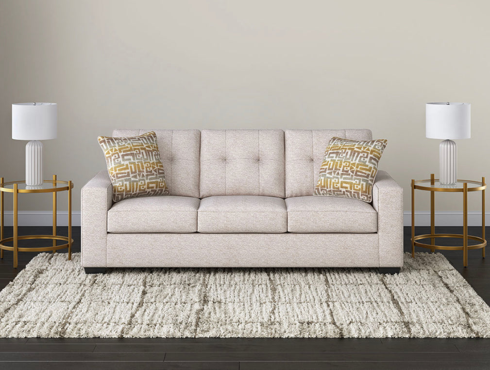 Larimer Living Room Collection in Stone - Ashley Furniture