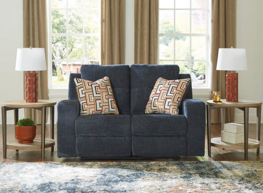 Danum Zero Wall Living Room Collection in Ink - Ashley Furniture