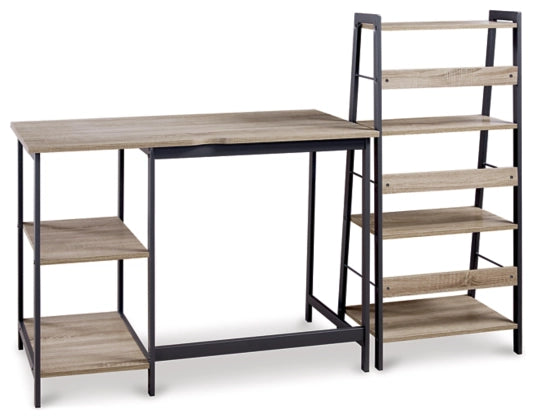 Soho Home Office Desk and Shelf - Ashley Furniture