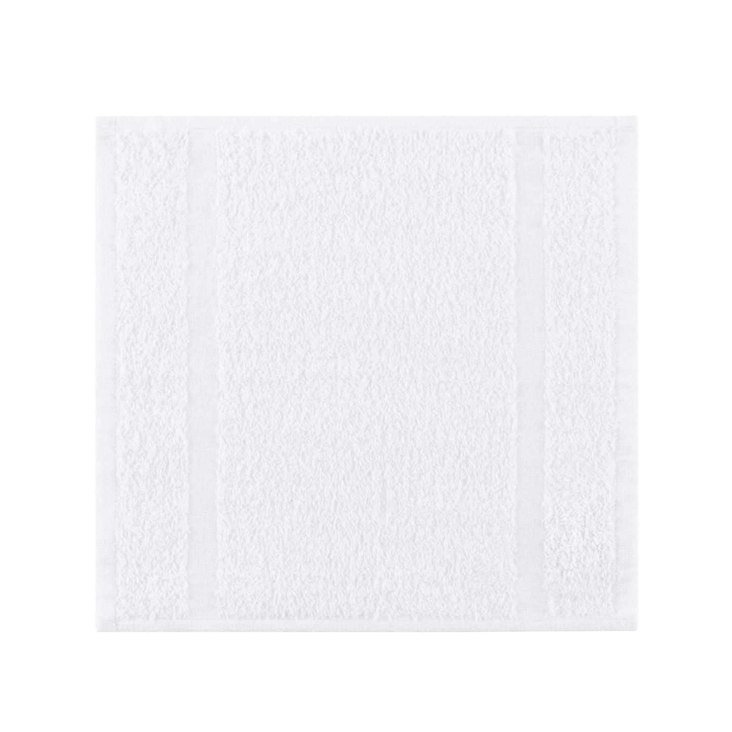Admiral Hospitality Washcloths ,12x12, White