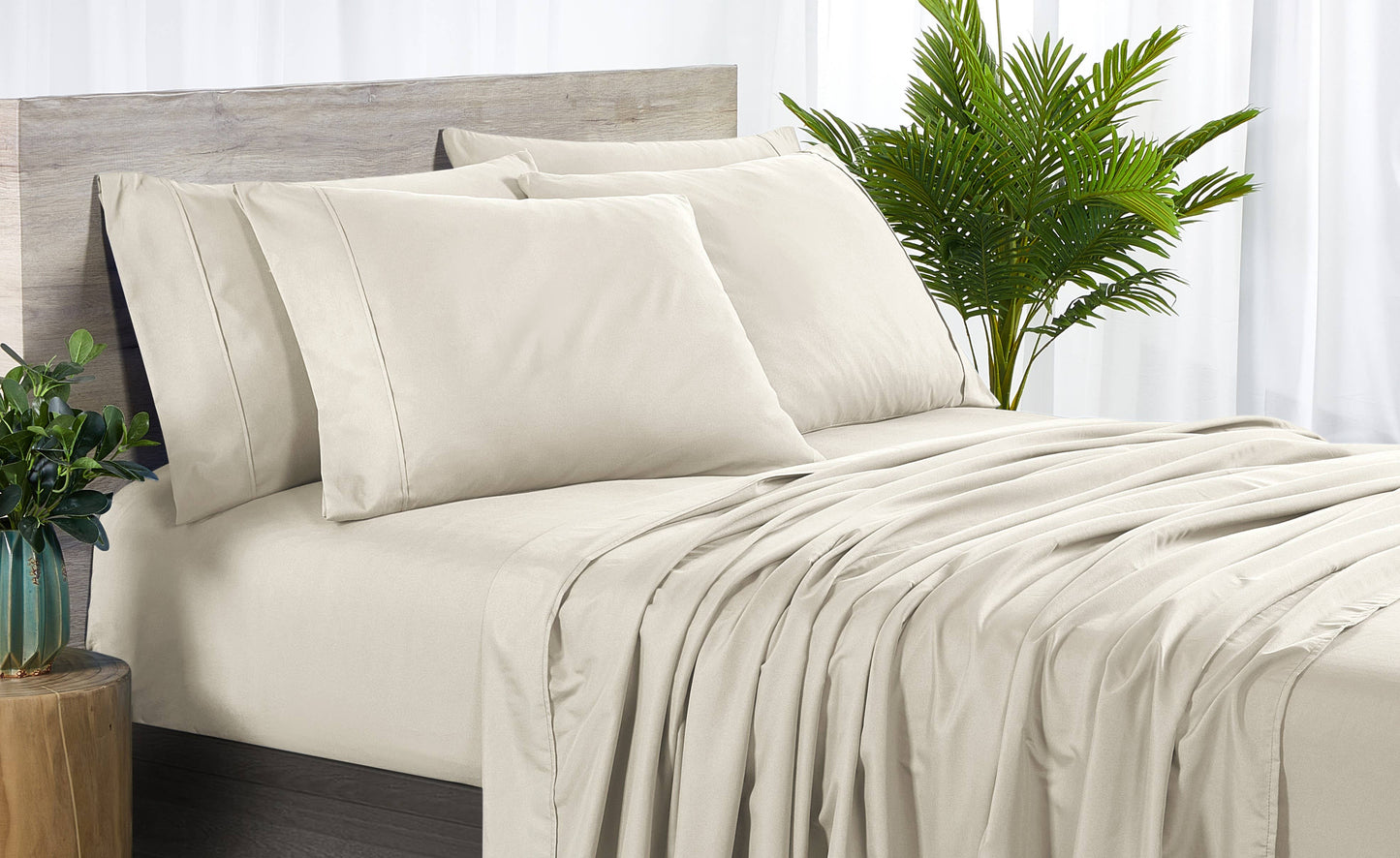 Bibb HM 2000 CT 6PC Bamboo SILVER QUEEN