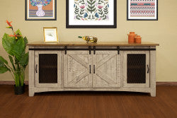 3401 Pueblo Gray TV Stand Collection - IFD