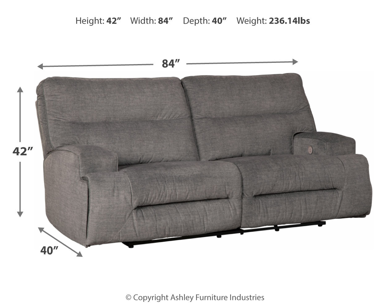 Coombs by Benchcraft - Charcoal (4850804654218)