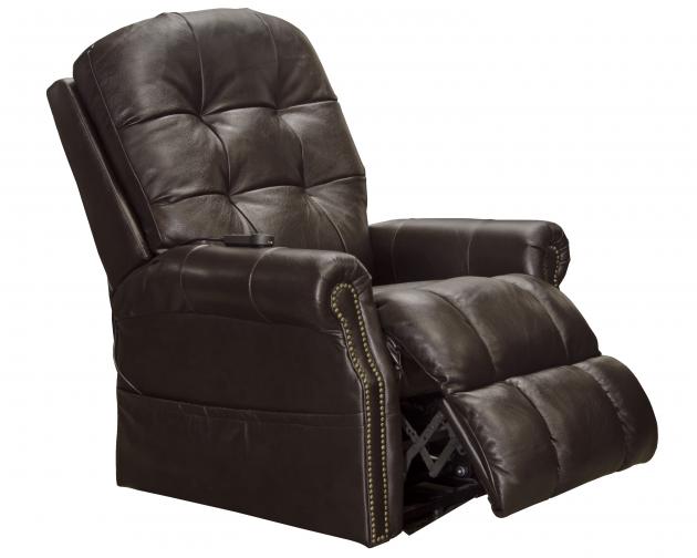 4891 Madison Top Grain Italian Leather PWR Lift Chair - Catnapper