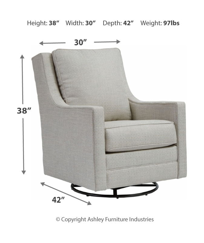 Kambria Swivel Glider Accent Chair - Ashley Furniture (5257702473866)