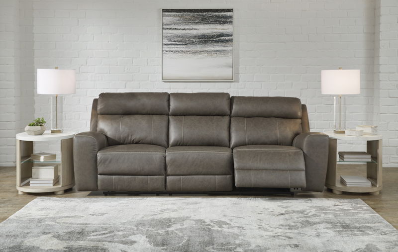 Roman PWR LEATHER Living Room Series - Ashley Furniture