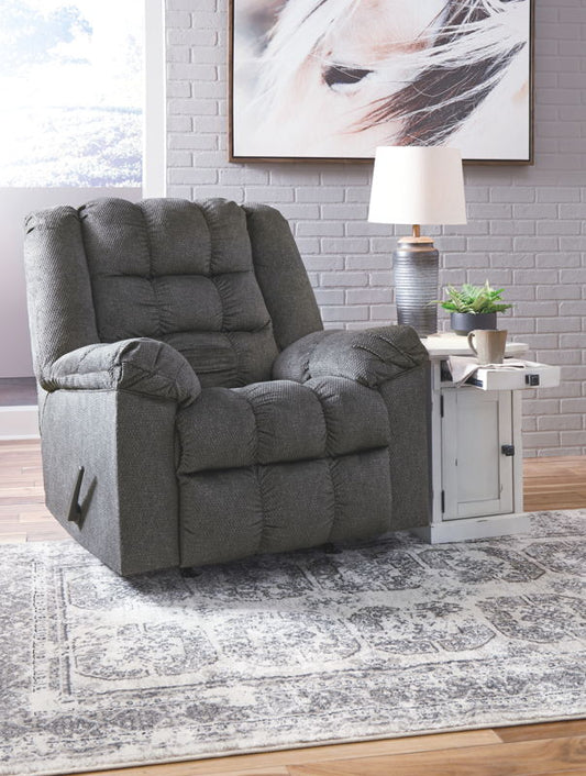 Drakestone Heat + Massage Rocker Recliner - Ashley Furniture