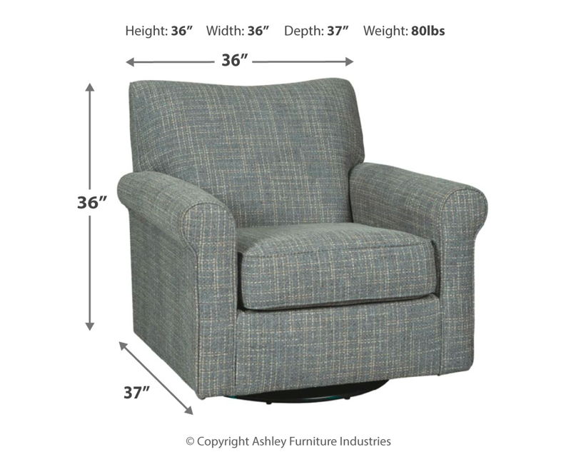 Renley Swivel Glider Accent Chair - Ashley Furniture