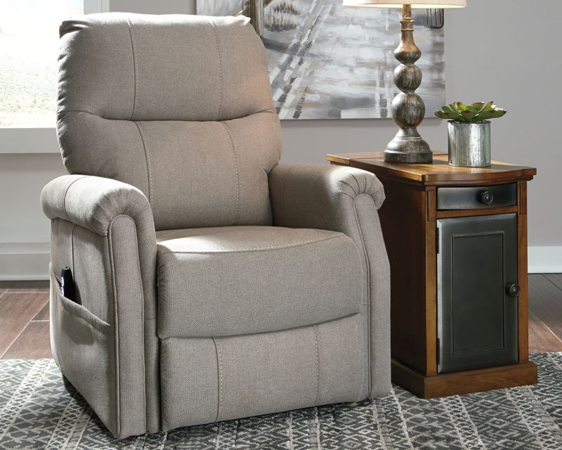 Yandel power lift online recliner by ashley furniture