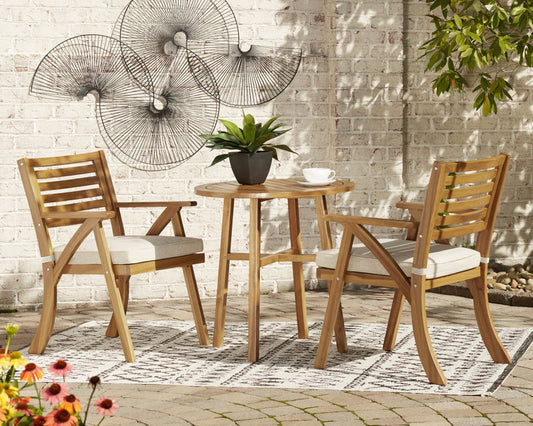 Vallerie 3pc Outdoor Dining Collection - Ashley Furniture