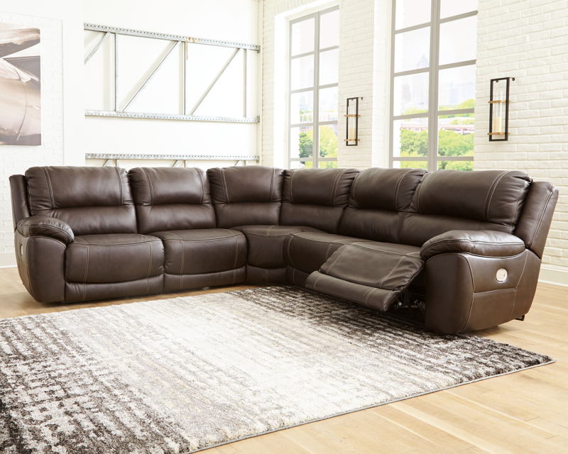 Dunleith LEATHER Living Room Series - Ashley Furniture