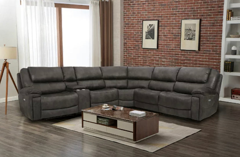 Wyerville PWR Reclining Sectional - Ashley Furniture