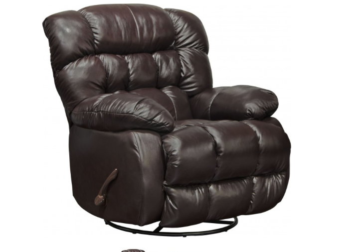 4213 Pendleton Italian Leather Swivel Glider Recliner - Catnapper