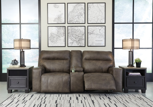 Game Plan LEATHER Reclining Living Room Collection - Ashley Furniture