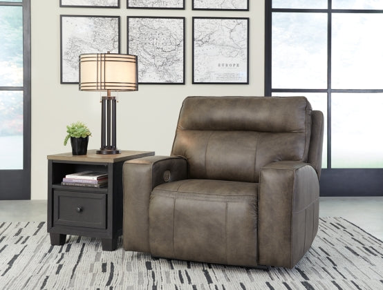 Game Plan LEATHER Reclining Living Room Series - Ashley Furniture