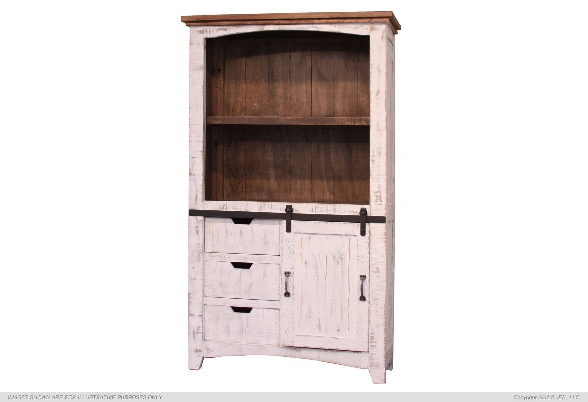 70" SOLID WOOD BOOKCASE IFD (4818068635786)